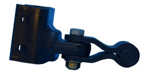 TS502 - Bolts directly inside of standard, 3 inch wide, height adjustement channel. 2 7/8" wide