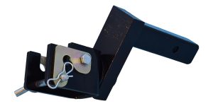 VS517 - Slides into standard 2" receiver tube. Can be set 4" higher or lower than receiver tube.