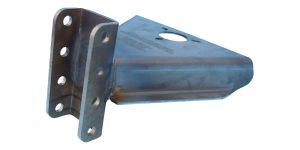 TS512 - Height adjustment channel welded to a 50 degree bracket