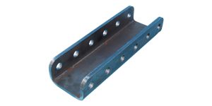 TS518 5-position Adjustable Height Channel Bracket - Weld On